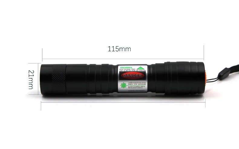 Oxлазеры OX-G306 Специальное предложение 532nm маленький зеленый лазер указатель Фокусируемый Зеленый лазер фонарь