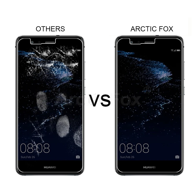 Для Huawei P10 Lite высококачественное антишпионское закаленное стекло 2.5D Arc Edge для