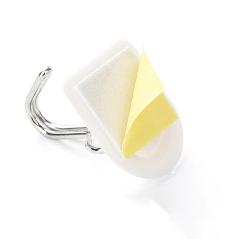 6 шт. крючок крепкий присоска присоски Настенные Крючки вешалка самоклеящаяся