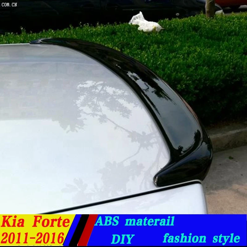 Используется для Kia forte спойлер 2011 2017 Форте высокое качество абс материал заднее