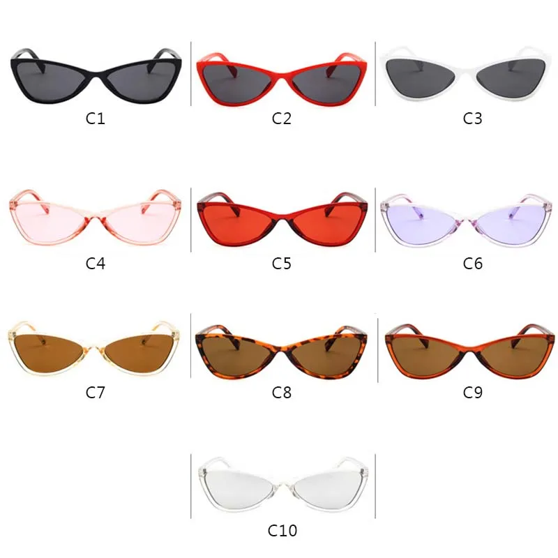 

Q Classic Vintage Cat Eye Sunglasses Women Brand Designer Triangle Men Sunglasses Fashion Retro Goggles Oculos de sol Gafas