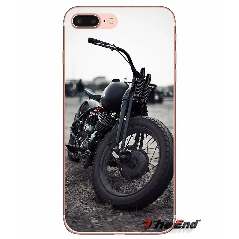 Для Apple iPhone X 4 4S 5 5S SE 5C 6 6S 7 8 Plus 6Plus 7plus 8plus Fundas Coque мотоциклетный чехол из
