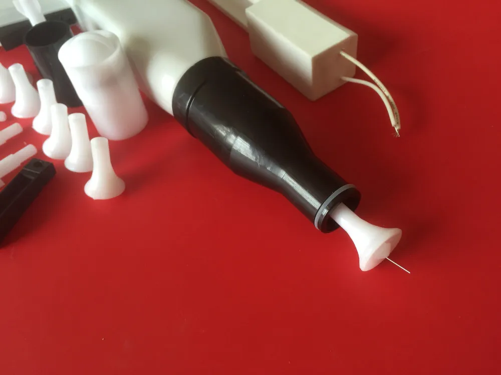 manual electrostatic powder coating spray gun+ cascade+nozzle suits for KCI | Инструменты