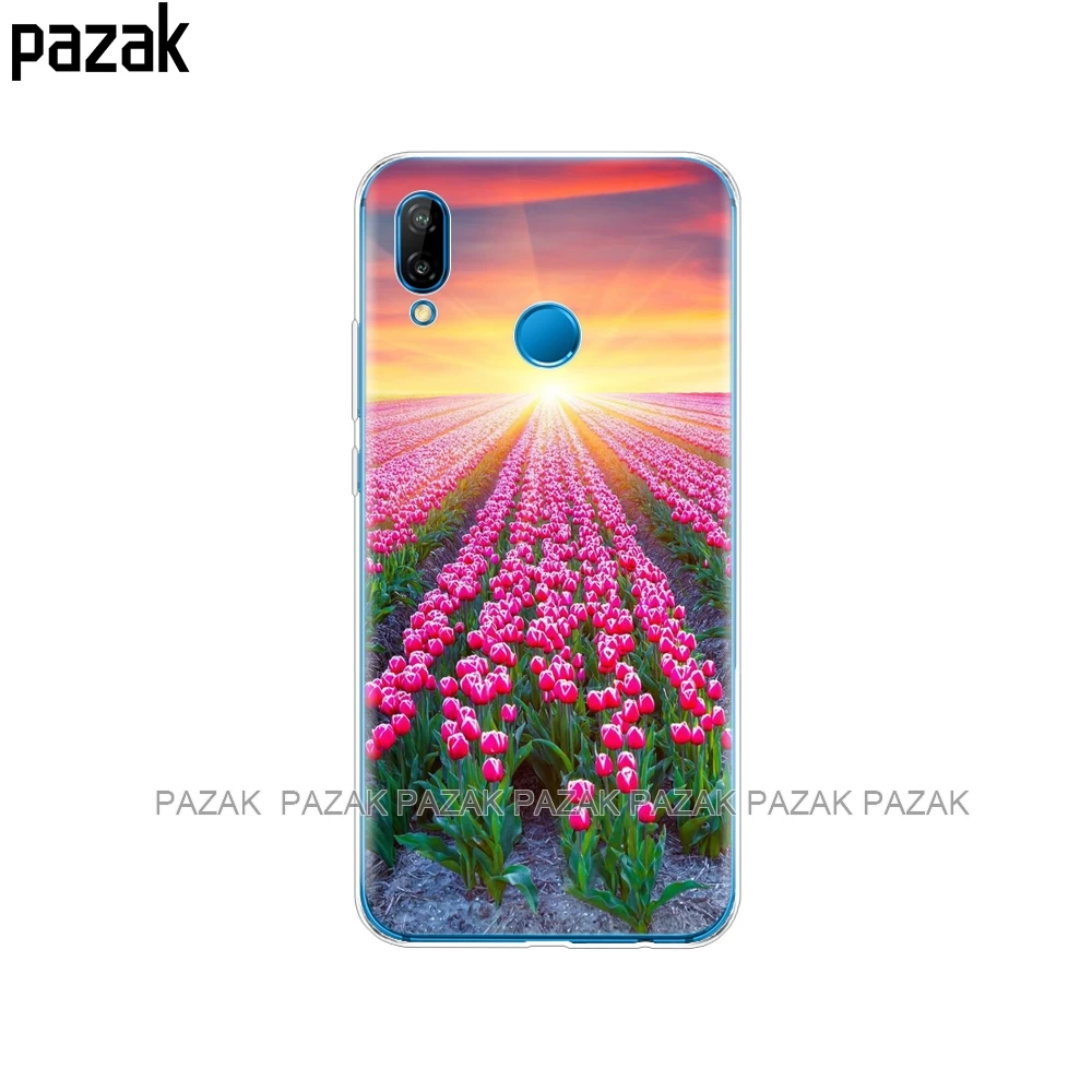 Силиконовый чехол для huawei nova 3 3i 3e чехол для телефона мягкий tpu чехол для nova 3 nova 3i INE-LX2 INE-LX9 funda задняя крышка чехол бампер - Цвет: 61474