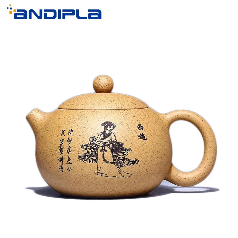 Аутентичный чайный горшок из исинской глины высокой емкости 390cc чайник Belle Xi Shi