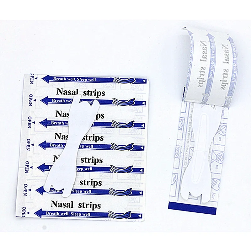 

5000pcs/lot 66x19mm Clear Passage Stop Snoring Transparent Nasal Strips Open Nose Nasal Dilator Sticker