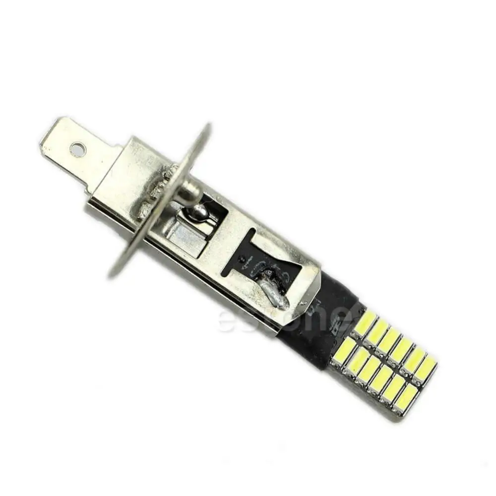 6500K H1 55W LED 24 SMD проектор противотуманные ходовые дневные огсветильник белые