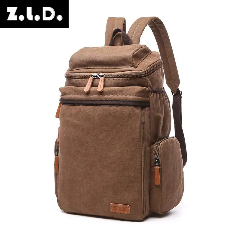 Новые мужские и женские рюкзаки Z.L.D. модные брендовые сумки для компьютера