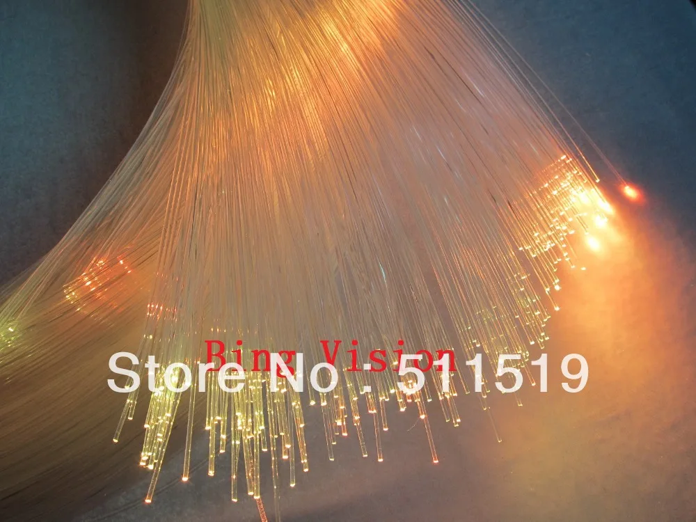 Пластиковый оптоволоконный концевой светящийся PMMA кабель для DIY светильник