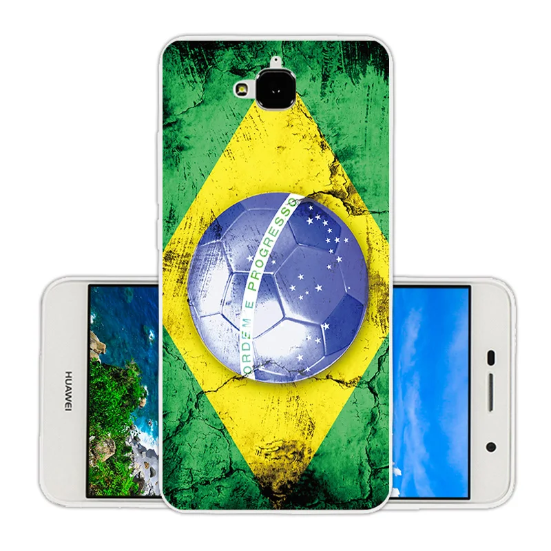 for Huawei Y6 Pro / Honor Play 5X Enjoy 5 Holly 2 Plus Clear Silicone Phone Cases For 4C pro Landscape Coque |