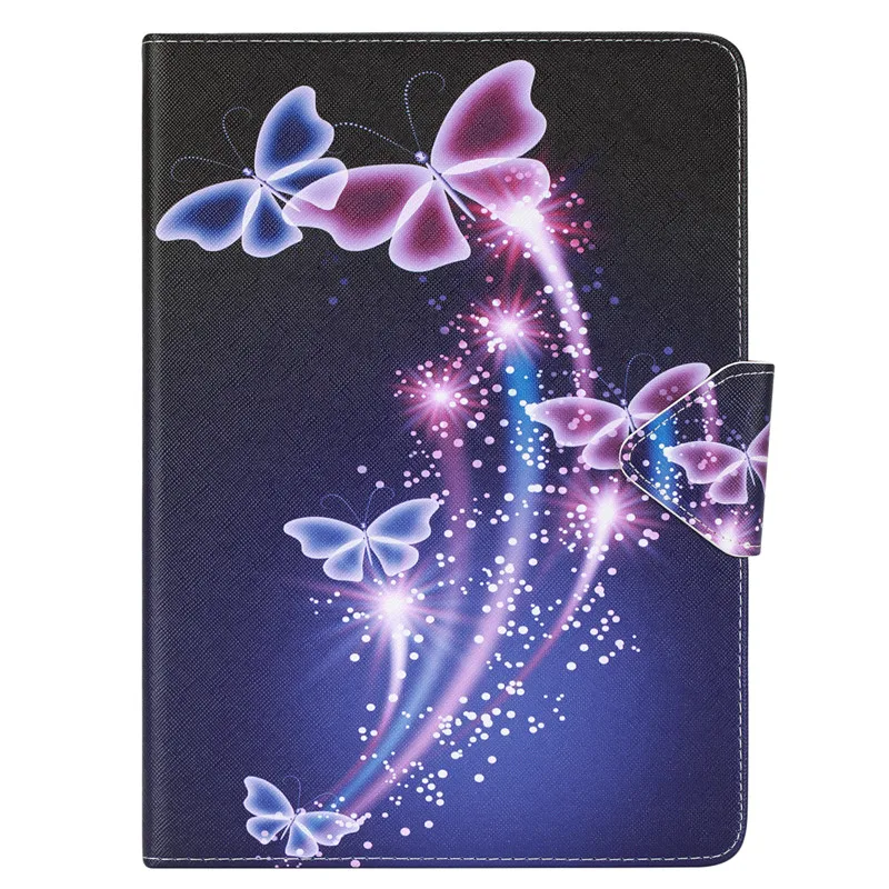Wekays для Apple Ipad Air Ipad 5 с милым рисунком кота кожи(полиуретан) с откидной крышкой с функцией подставки чехол для IPad Air IPad 5 IPad5 9," Чехол для планшета