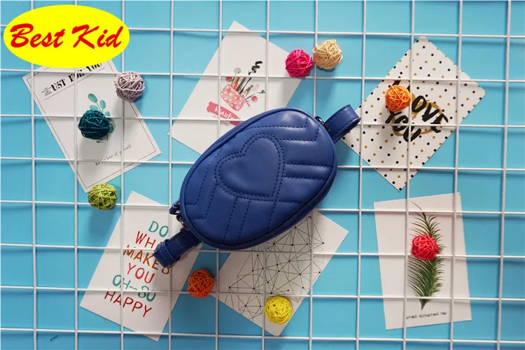 BestKid сумки! Двухсторонние сумки для детей, модная кожаная поясная сумка для детей, мини-сумки на плечо для малышей, сумка-мессенджер, кошелек SMT069