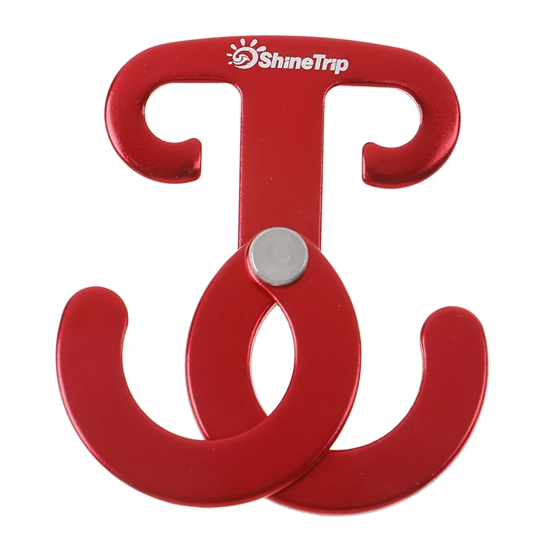 Алюминиевый карабин для палатки с самоблокировкой натяжитель веревка палаток