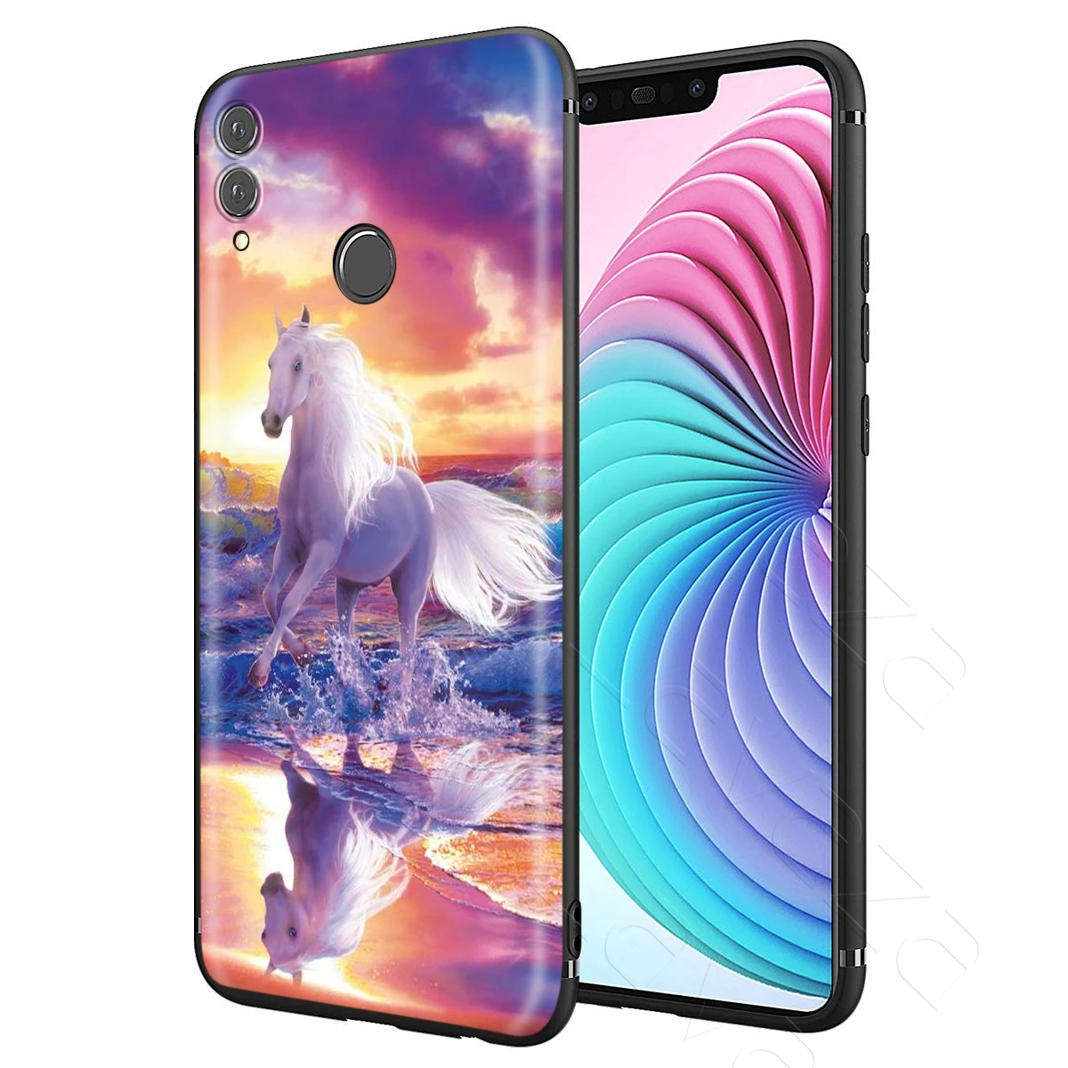 Кожаный чехол для Huawei Mate Y7 Y9 P8 P9 P10 P20 P30 P40 Max Lite Pro P Smart Mini |