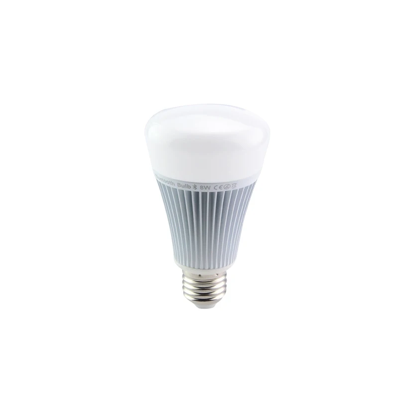 RGBW 4.5W / 8W E27 Smart Led Bulbs Bluetooth 4.0 Dimmable Lamps Smartphone App Remote Control 85-265V 120V 220V | Лампочки