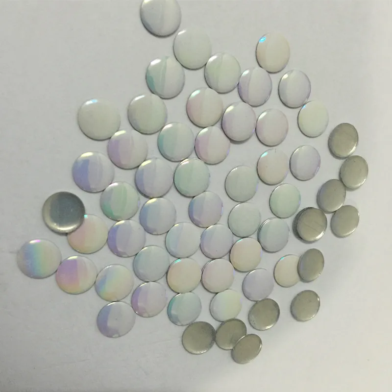 100 шт./лот 7 мм круглые шпильки для горячей фиксации ослепительные цветные панели