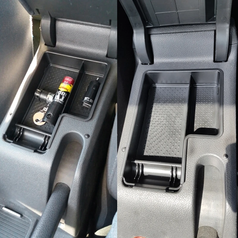 

QILEJVS Armrest Console Central Storage Box Fit For VW GOLF 6 R20 GTI SIROCCO JETTA MK5
