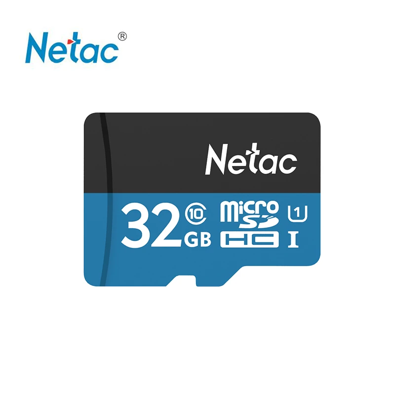 Netac P500 16G 32 ГБ, 64 ГБ, 128 г карта памяти класса 10 TF карты флэш-памяти Micro SD карта хранения данных высокой Скорость 80 МБ/с. для смартфона