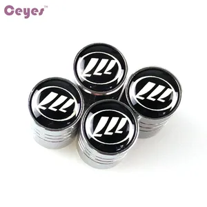 Автомобильные наклейки, эмблемы из нержавеющей стали, колпачки, герметичный чехол для Lifan Solano X60, X50, 520, 620, 320, значки, аксессуары