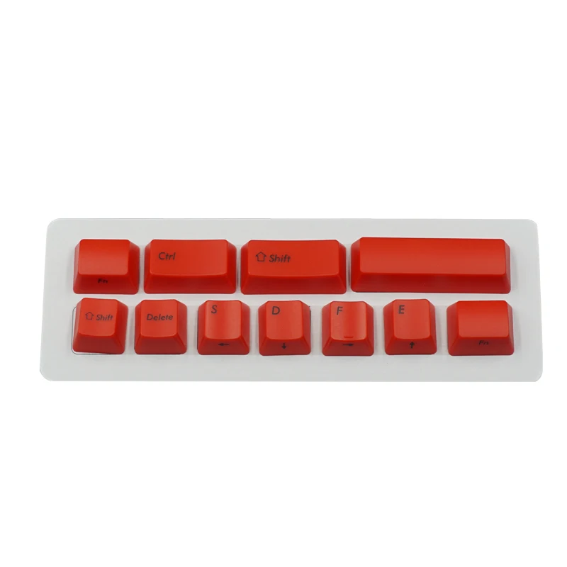 Цветные колпачки для клавиш ABS механической клавиатуры Filco Minila 11 колпачков 2 FN ESDF