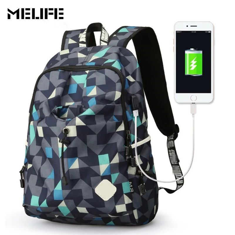 Водонепроницаемый Спортивный Рюкзак MELIFE с защитой от кражи usb зарядкой для