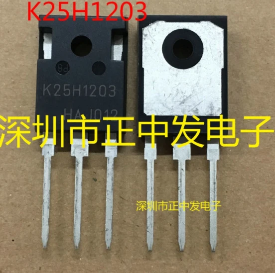 

K25H1203 IKW25N120H3 25A/1200V TO-247 100% Новый оригинальный 10 шт.