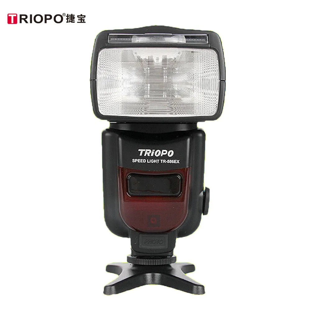Горячие Triopo tr 586ex Беспроводной TTL/M/multi/Feb/master/slave/S1/S2 Камера вспышка Speedlite с ЖК