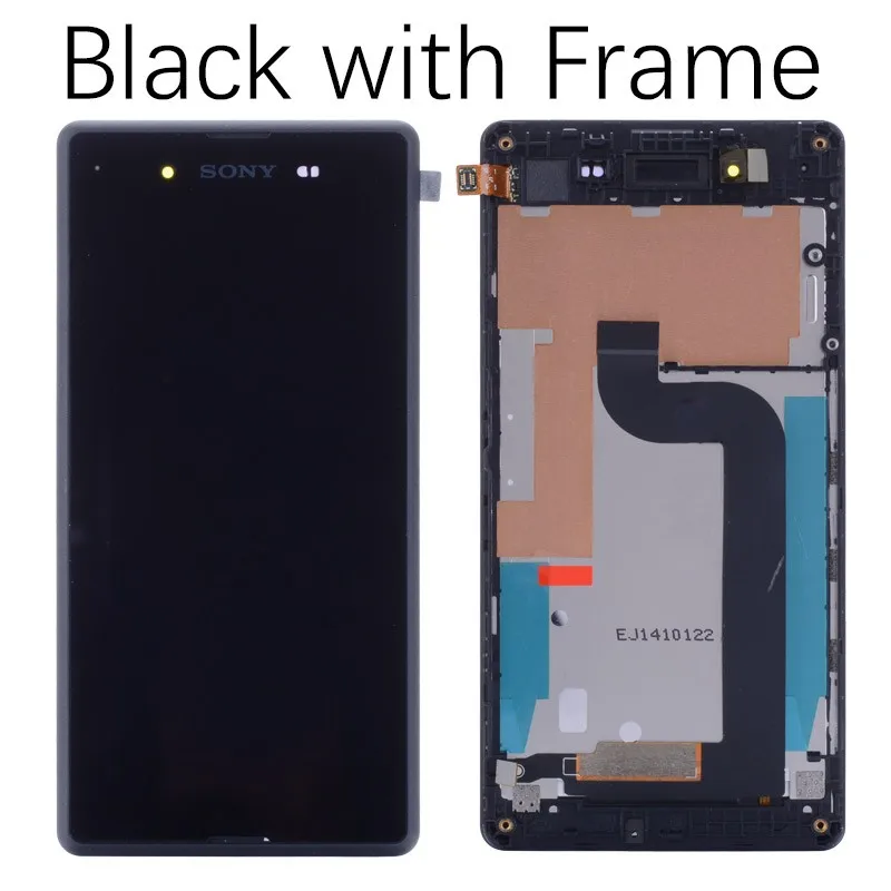Оригинальный сенсорный ЖК экран для Sony E3 дигитайзер с рамкой SONY D2203 D2206 D224