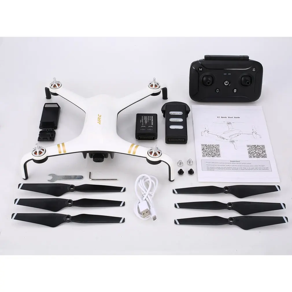 JJR/C X7 SMART вертолет безщеточный Радиоуправляемый Дрон с 5G Wi Fi FPV 1080 P HD Камера gps