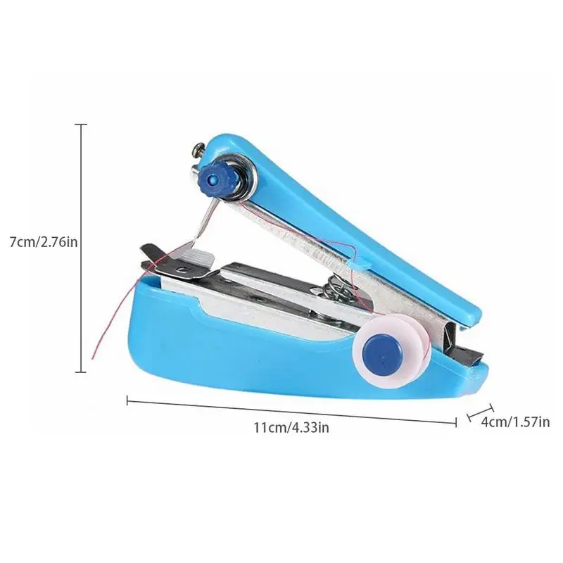 Portable Mini Manual Sewing Machine Household Compact For Hem Pants Damaged Bag Cloths Fast Repairs 1PC J2 | Дом и сад