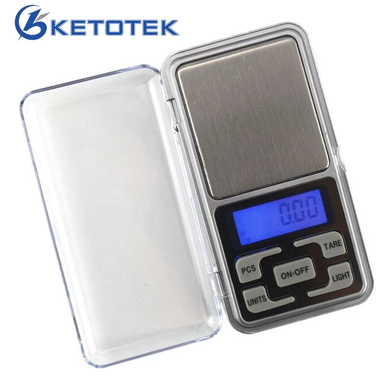 Ketotek мини весы 200 г 500 г 0,01 точность электронные цифровые точные ювелирные весы карманные весы баланс для золота стерлингов
