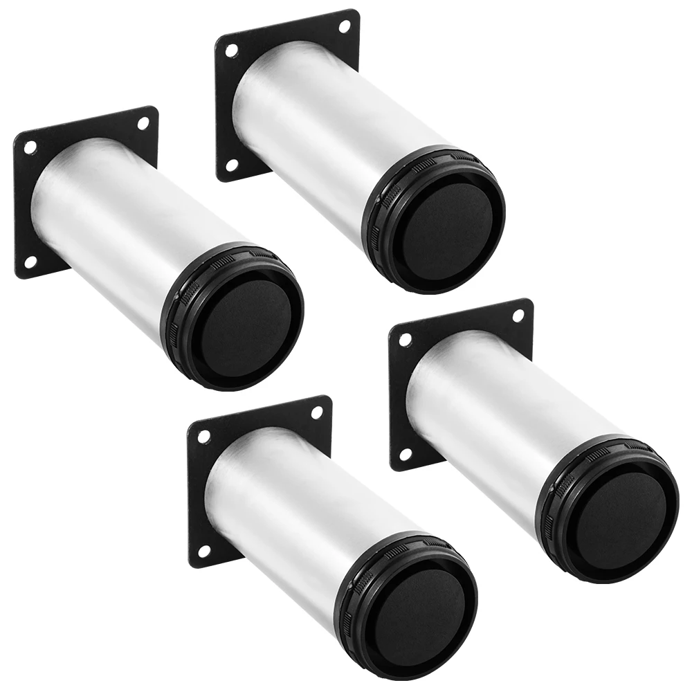 4 шт. Регулируемый Круглый Протектор Ноги Стенд для Корпусной Мебели 120 мм HS492 |