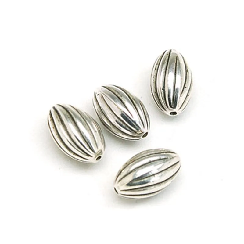 Miasol 100 шт. 9x15mm акриловые поворот полоса Овальный Форма прокладки античный дизайн