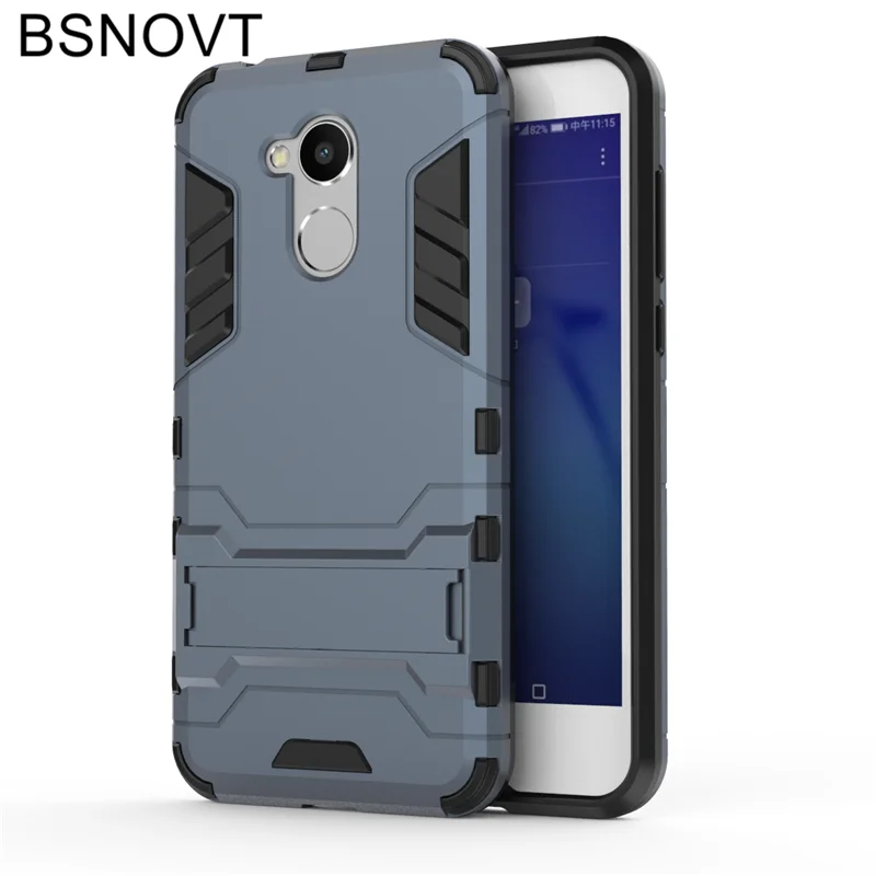 BSNOVT для huawei Honor 6A крышка 5 0 &quotмягкая резина + Пластик Kickstand чехол дело чести 6a DLI-TL20