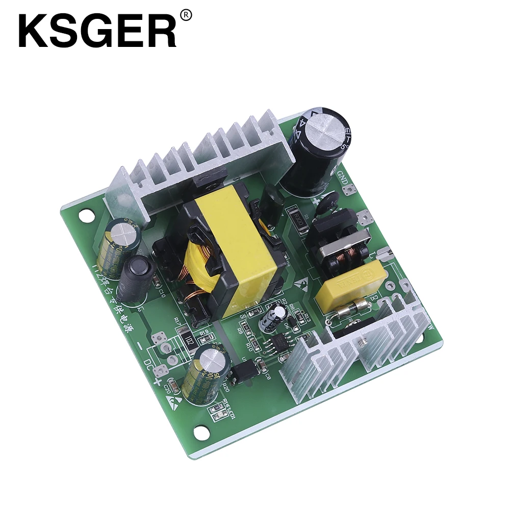 KSGER STM32 STC OLED 96 Вт 5A T12 DIY электрическая паяльная станция источник питания для