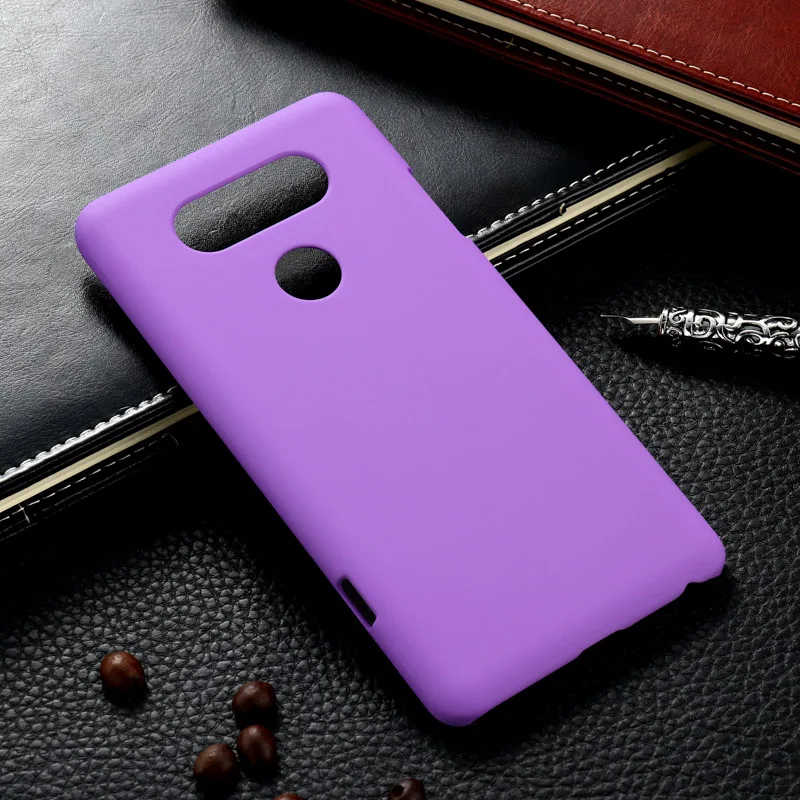 purple04 Bolomboy однотонный чехол для LG V20 чехол матовый жесткий пластик черные деловые сумки Coque для LG V20 LGV20 чехол F800 5,7 дюймов - Цвет: purple04