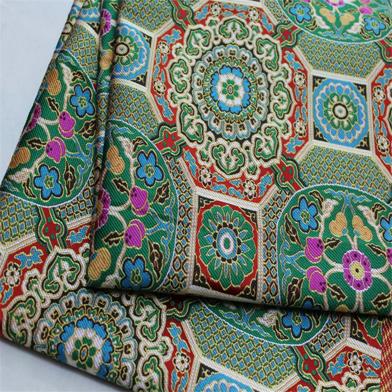 CF590 украшения ткани китайский Стиль парчи жаккардовые платье кимоно ткань