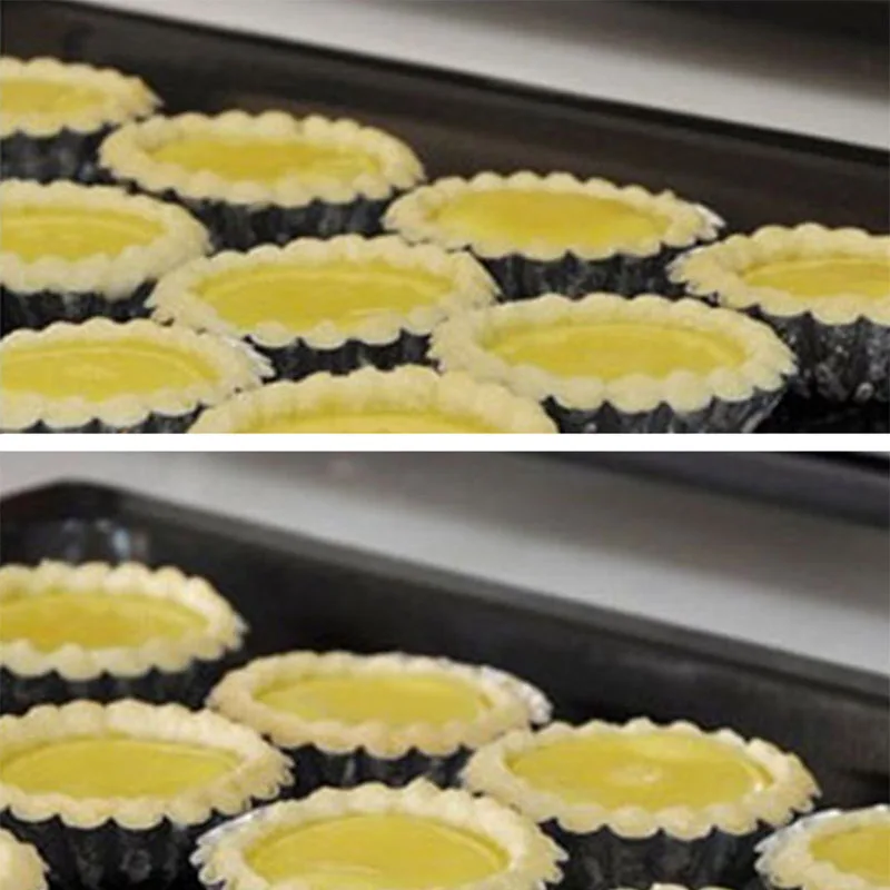 5 размеров серебристая форма для выпечки торта Круглый нижний плоский светильник