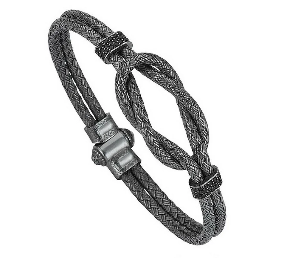 

Новый микро-циркониевый Плетеный раньше с мужской женской Atolyestone очаровательный браслет ювелирный браслет мужской браслет Pulseras