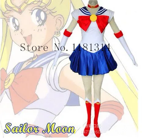 

High New Arrival Anime Sailor Moon Tsukino Usagi Cosplay Party Costume Custom Made Any Size Dress High Quality Sailor Moon Cos