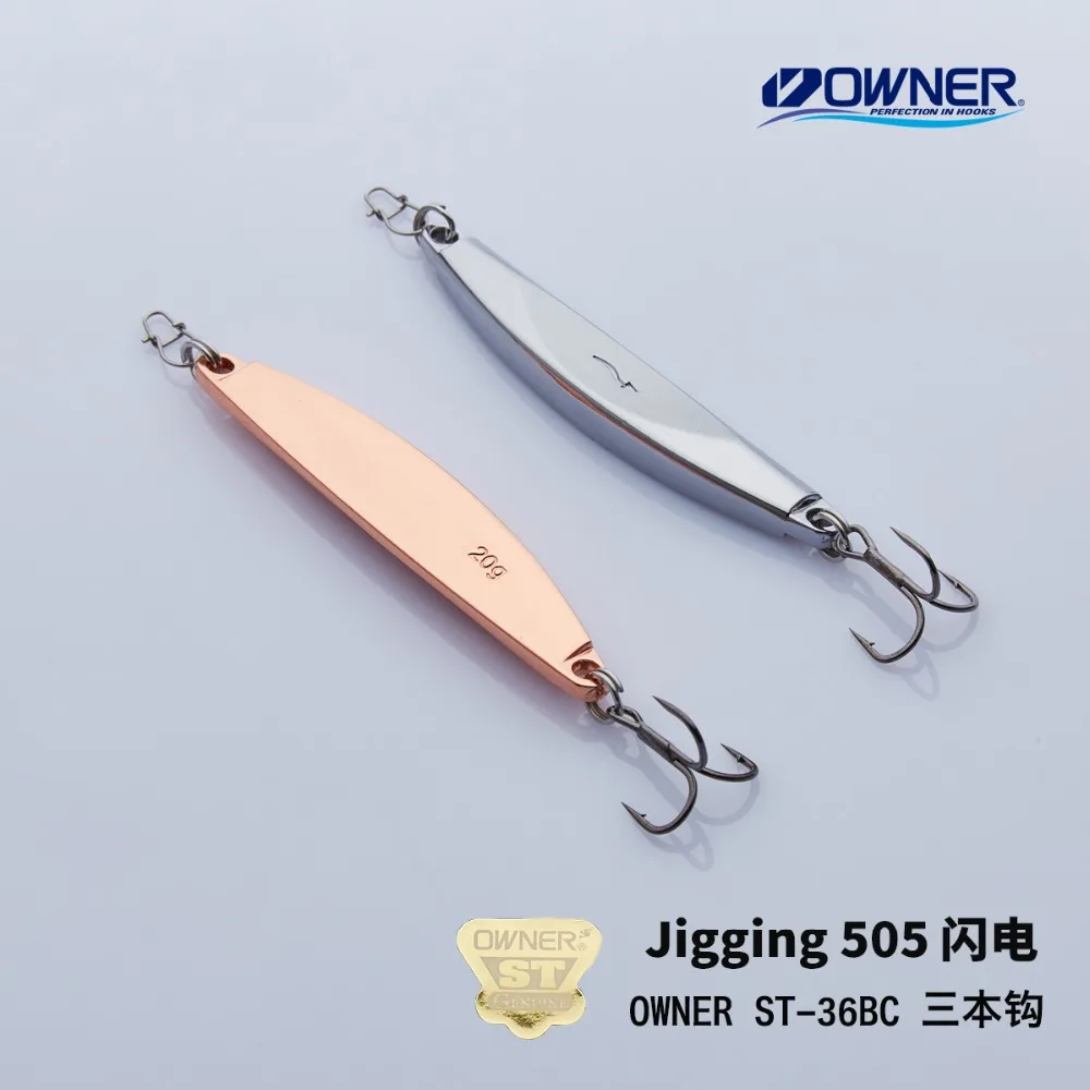 YAPADA Jigging 505 lightning 10 г/15 г усиленный тройной крючок 59-64 мм многоцветный