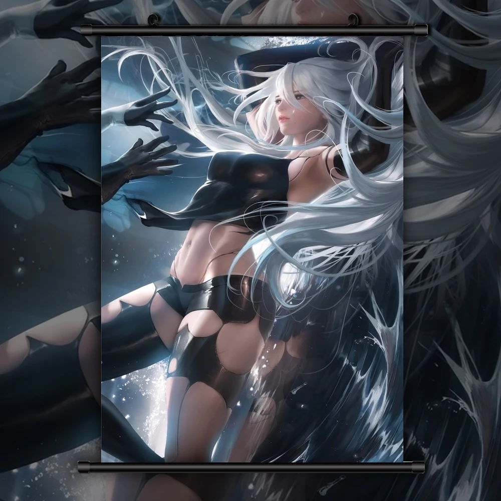 

NieR Automata YoRHa Type A No.2 Anime manga wall Poster Scroll