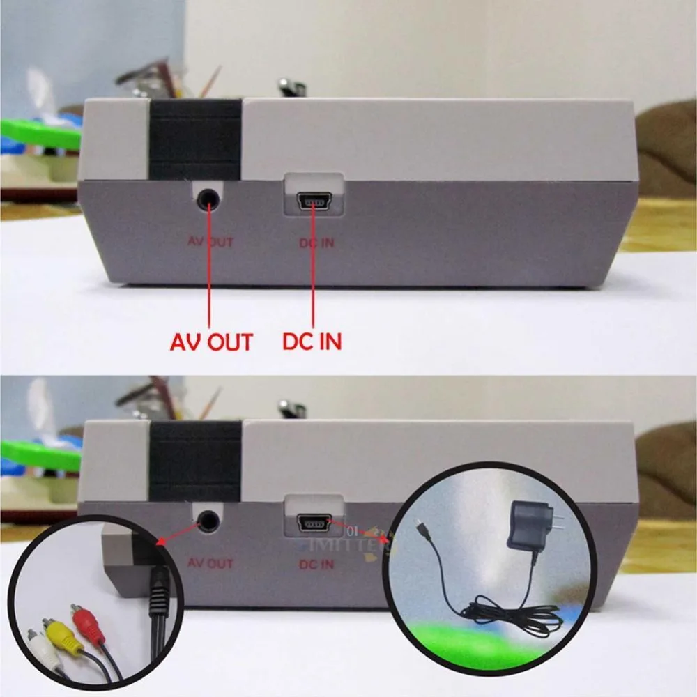 Мини Консоль AV/PAL/NTSC с 4 стилями 620 игр портативная игровая приставка для ТВ со