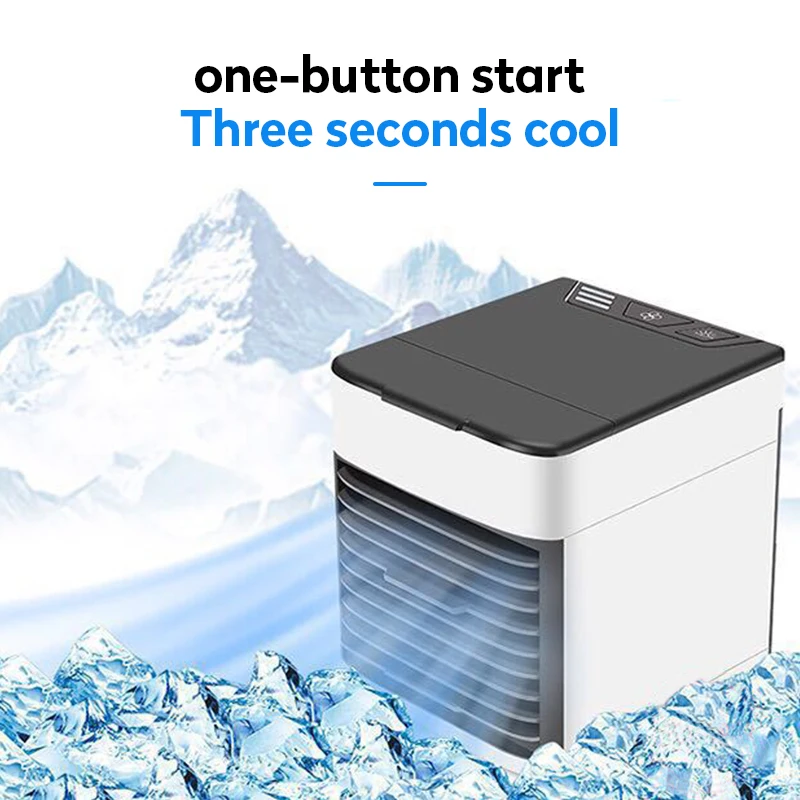 Мини USB портативный кондиционер с светодиодный легкий воздушный охладитель