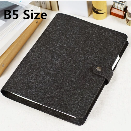 2017 винтажный персональный органайзер Классический войлок чехол для офиса