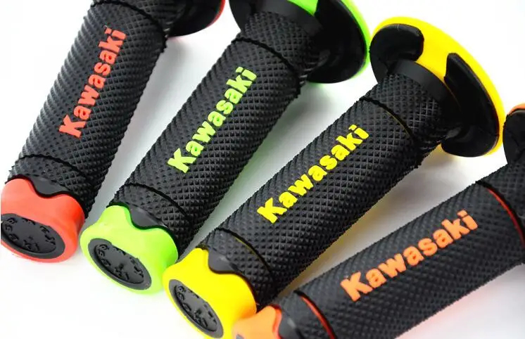 Universal Motorcycle Rubber Alloy Booster Assists Handle Grips Handlebar Cover Yellow | Автомобили и мотоциклы
