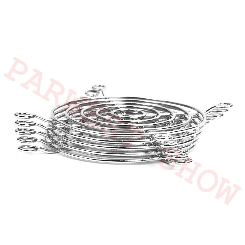 10pcs/lot PC 12*12Cm Arcade Game machine Fan Grill Protector Metal Finger Guard 120mm 12cm Silver Tone-Game parts | Спорт и