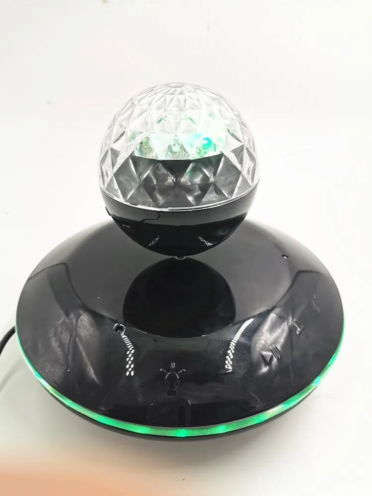 Магнитная левитации светодиодные лампы Bluetooth Динамик красочные Maglev подвеска Bluetooth Динамик бытовой маленький ночник аудио
