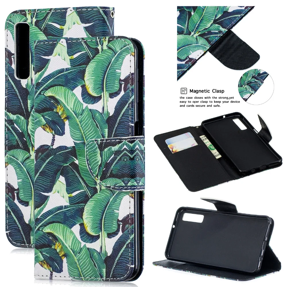 360 магнитных для Samsung Galaxy A3 A5 2017 3D PU кожа мягкий TPU чехол кошелек A9 A6 A8 Plus 2018 флип