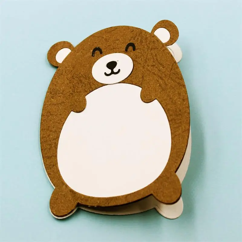 bear KSCRAFT милый Единорог металлические режущие штампы трафареты для DIY скрапбукинга/фотоальбом декоративное тиснение DIY бумажные карты - Цвет: bear